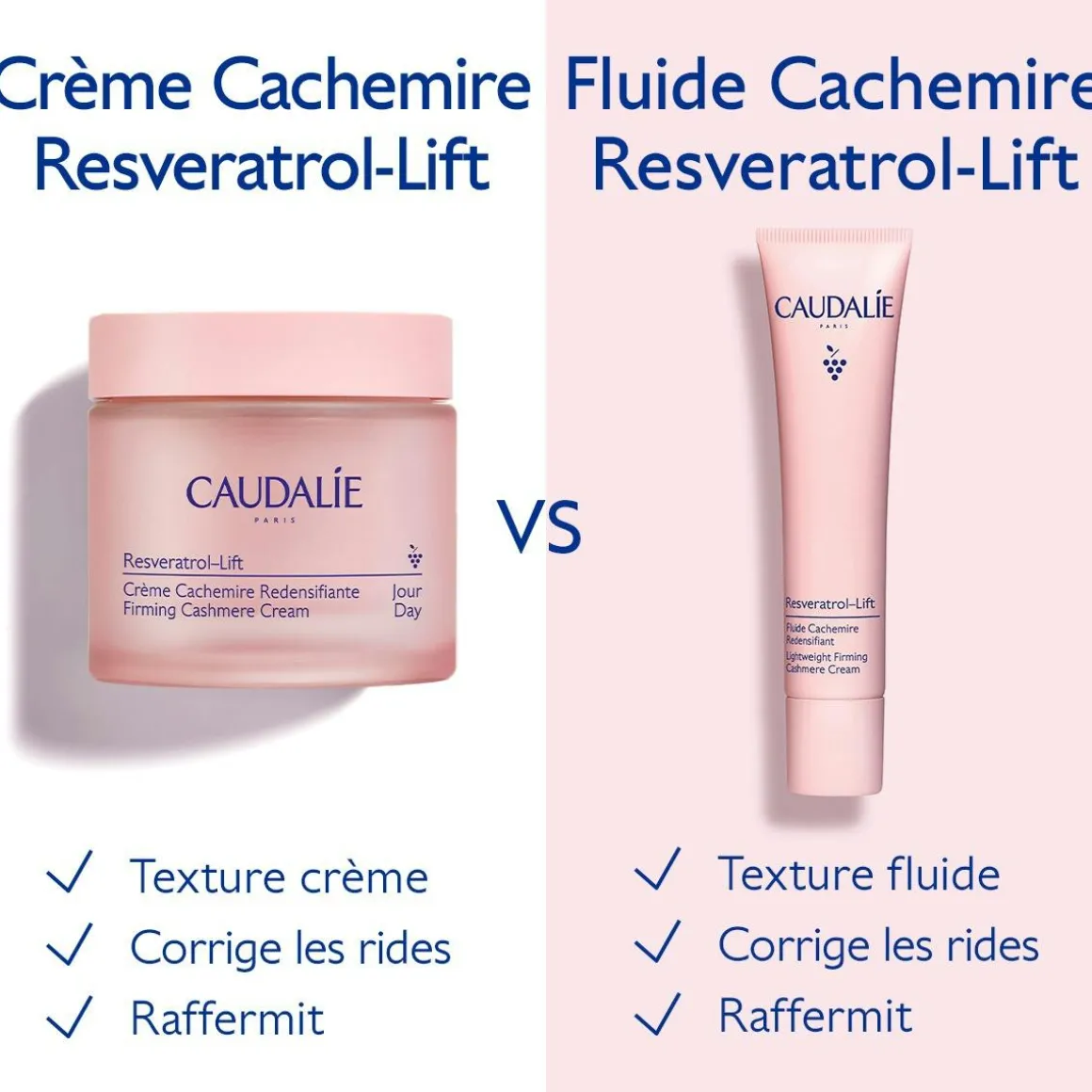 Crème Cachemire Redensifiante au Resvératrol, alternative au Rétinol