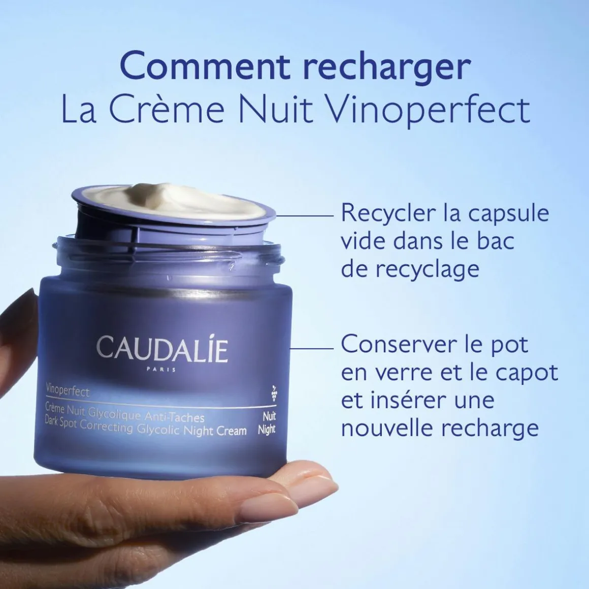 Crème Nuit Anti-Taches à la Viniférine & Acide Glycolique