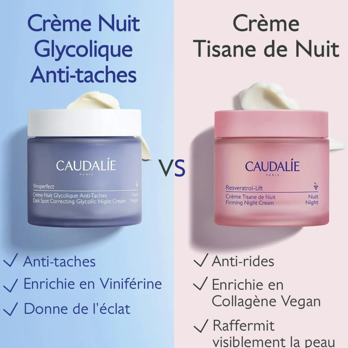 Crème Nuit Anti-Taches à la Viniférine & Acide Glycolique - Recharge