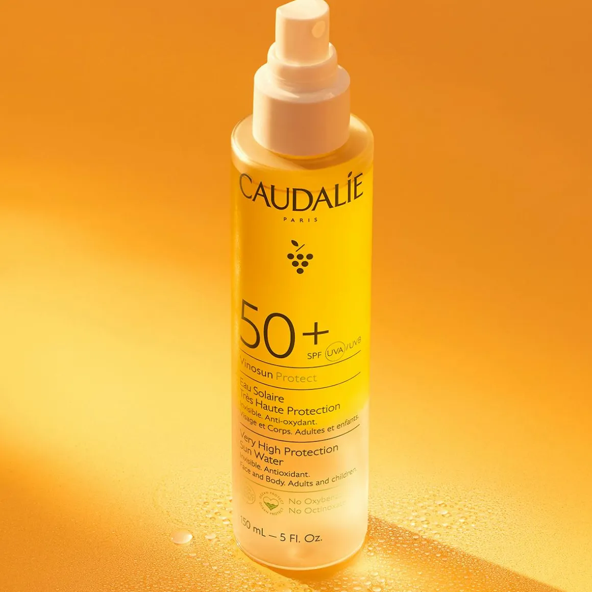 Eau Solaire Très Haute Protection SPF50+