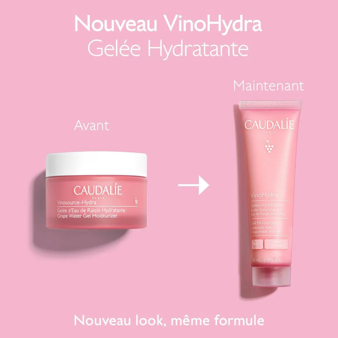 Gelée Hydratante à l'Acide Hyaluronique & Aloe Vera