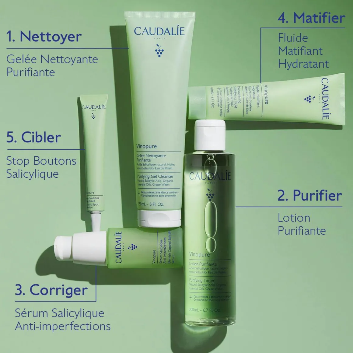 Gelée Nettoyante à l'Acide Salicylique Purifiante - 150mL