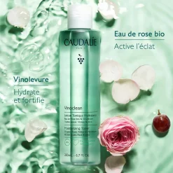Lotion Tonique Hydratante à l'Eau de Rose Bio - 400ml