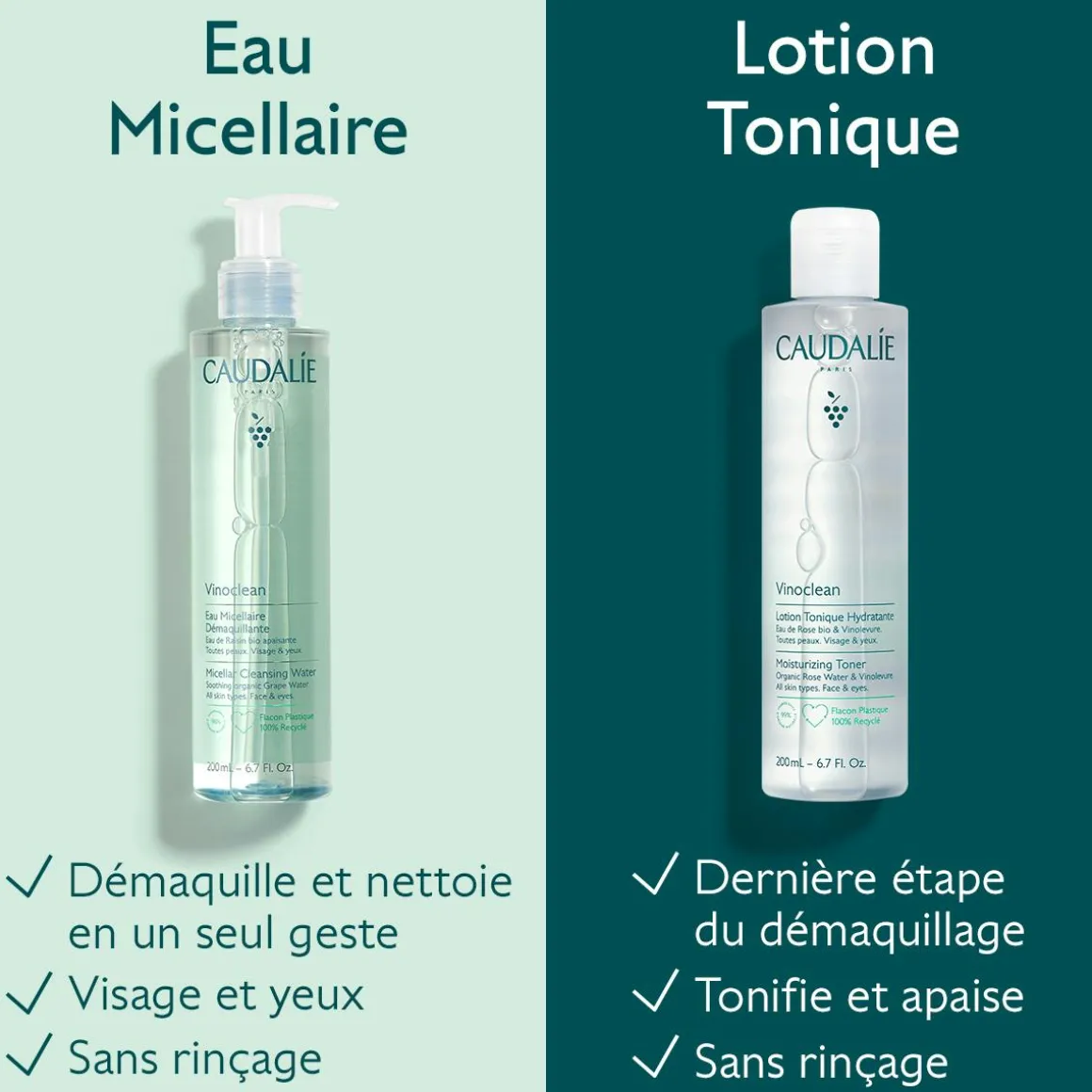 Lotion Tonique Hydratante à l'Eau de Rose Bio - 100ml
