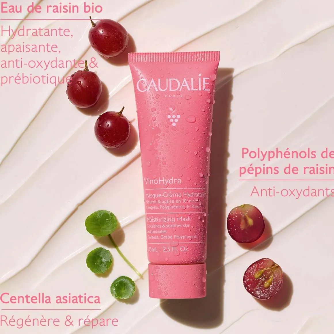 Masque-Crème Hydratant à la Centella Asiatica