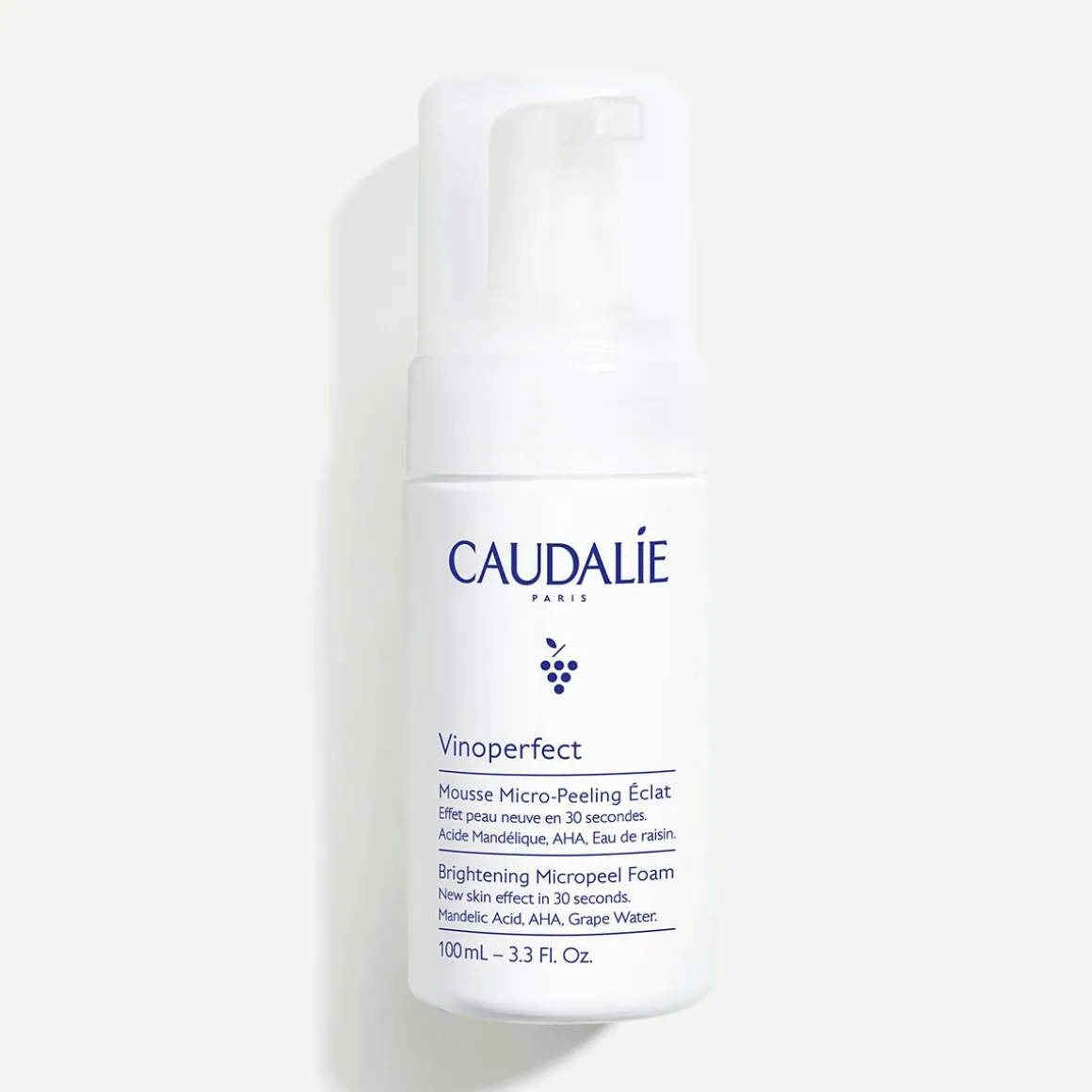 Mousse Micro-Peeling Éclat à l'Acide Mandélique (AHA) - 100ml