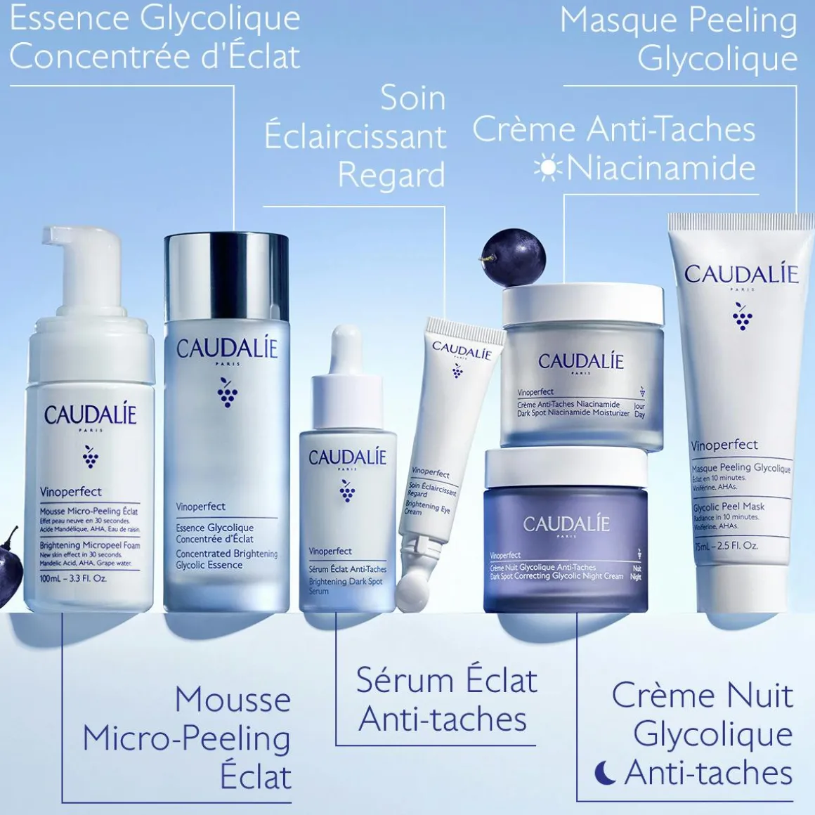 Mousse Micro-Peeling Éclat à l'Acide Mandélique (AHA) - 100ml