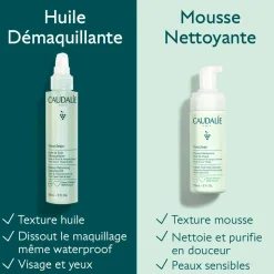 Mousse Nettoyante Visage Fleur de Vigne - 50ml