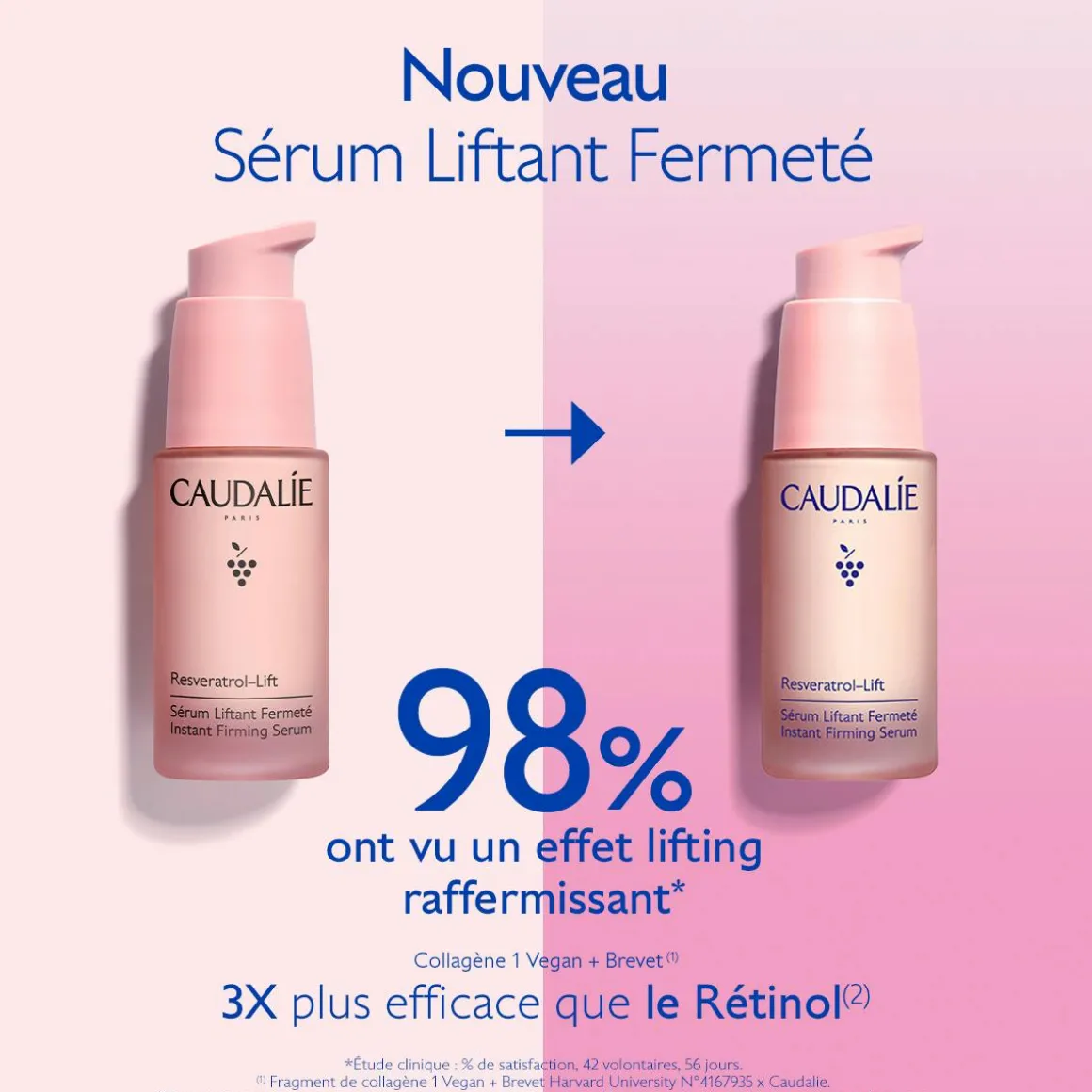 Sérum Liftant Fermeté au Resvératrol, alternative au Rétinol